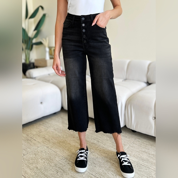 Judy Blue Denim - New Arrival!! Judy Blue Full Size High Waist Button Fly Jeans